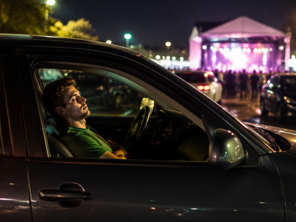Can You Be Charged With OVI for Sleeping in Your Car After a Summer Concert?